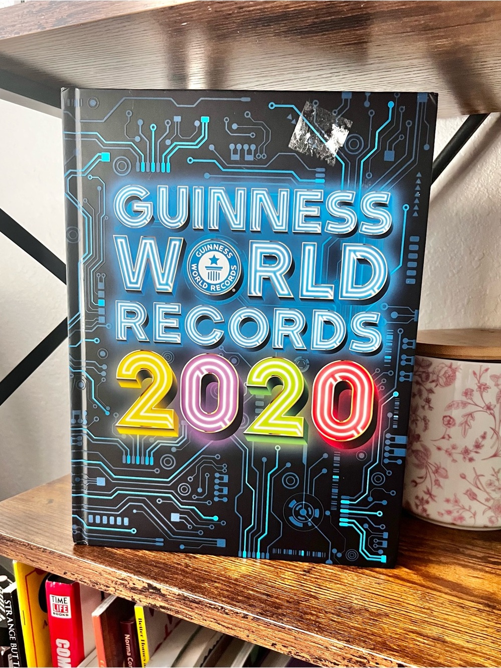 Guinness World Records 2020 Hardcover - Neon Circuit Cover